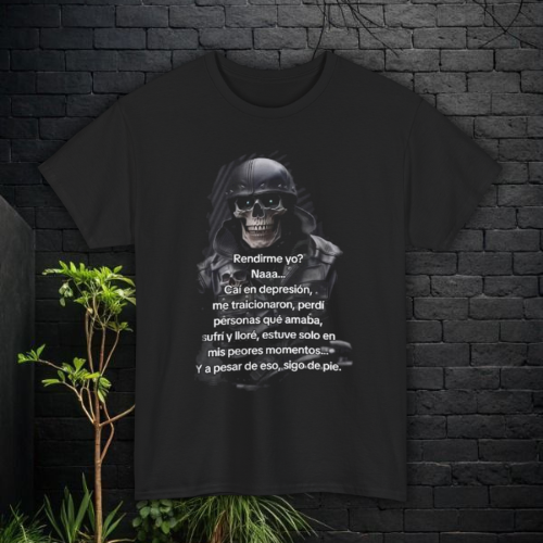 “¿Rendirme Yo? Naaa.” – Unisex Heavy Cotton Tee