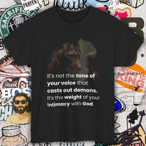 “It’s Not Your Voice — It’s Your Intimacy” – Unisex Heavy Cotton Tee