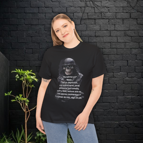 “¿Rendirme Yo? Naaa.” – Unisex Heavy Cotton Tee