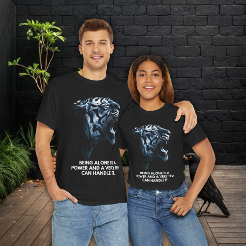 “Being Alone Is Power” – Unisex Heavy Cotton Tee
