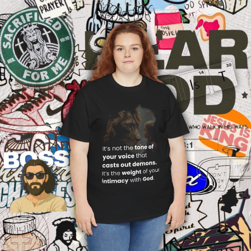 “It’s Not Your Voice — It’s Your Intimacy” – Unisex Heavy Cotton Tee