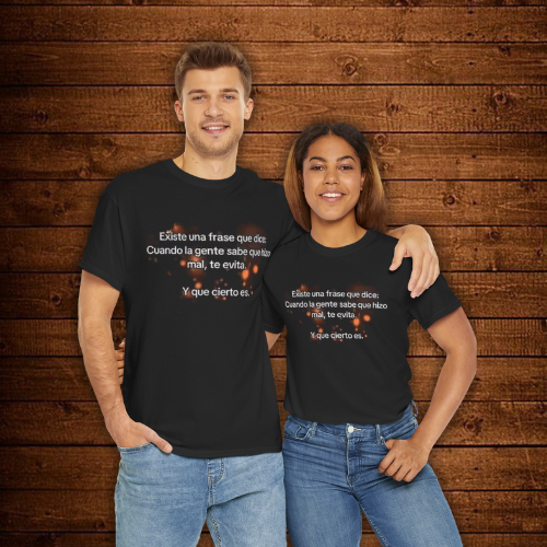 “Cuando la Gente Sabe” – Unisex Heavy Cotton Tee