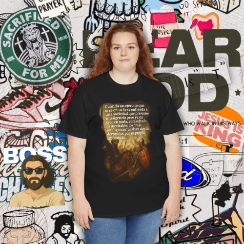 “Ejército de Fe” – Unisex Heavy Cotton Tee