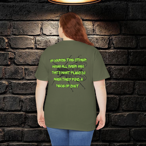 Flies & Facts T-Shirt – Funny Attitude Quote