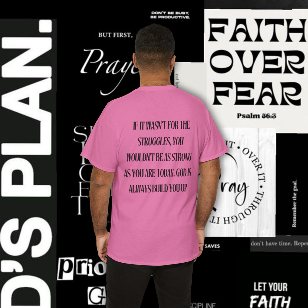 Faith & Strength Tee – God Builds You Up